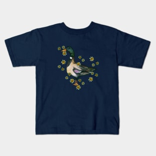 Mallard Daisy Duck Kids T-Shirt